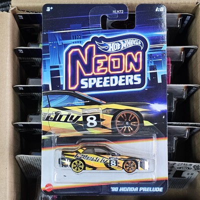 2025 HOT WHEELS '98 HONDA PRELUDE EXCLUSIVE NEON SPEEDERS | eBay