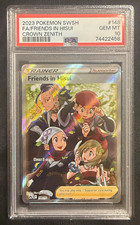 Pokemon Crown Zenith Friends in Hisui 148/159 Full Art Holo PSA 10 #74422458 on eBay