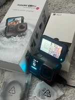 Insta360 Ace Pro Console Action Camera With Accessories Working