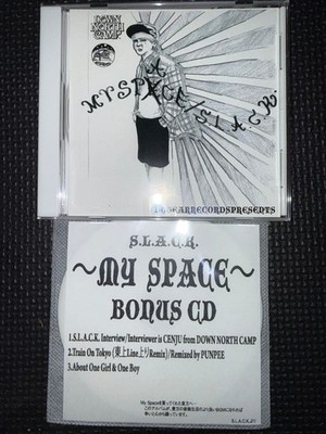 5lack S.l.a.c.k. My Space CD with Bonus Disc, Japanese Hip-Hop Album