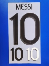 Argentina 2021 Lionel Messi Player Size Soccer Shirt Nameset Name Number ID