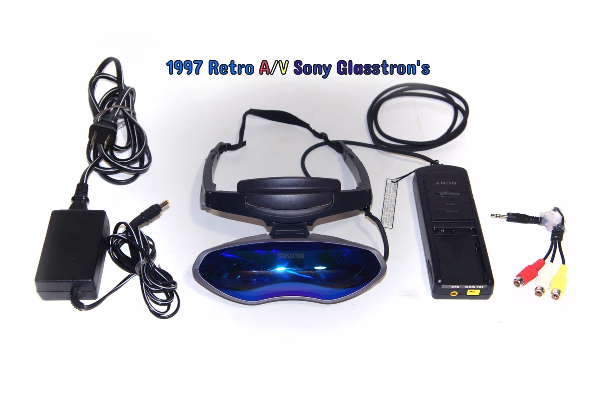 SONY　GLASSTRON PLM-A55 SONY Glasstron PLM-A55 Sony Glastron PLM-A55 - Photo, audio &