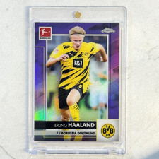 Erling Haaland [Gold RayWave] #30 Prices | 2021 Topps Chrome