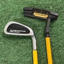Momentus Swing Trainer Set / Putter & Iron, Both 34”, Right Handed, 40 oz Each
