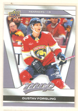 Gustav Forsling 2025-26 UD MVP Base Card #55 Panthers