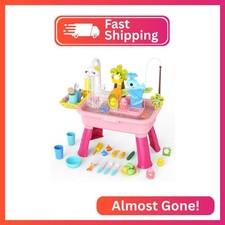GGRH 2026 Upgraded Water Table for Toddlers 1-3 - Outdoor Toys for Kids Ages 4-8