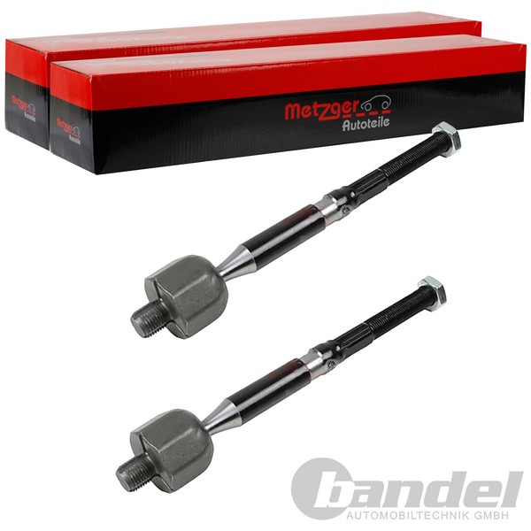 2X Metzger Axialgelenke Spurstangen Passend FüR Mazda 2 Links+Rechts | 51033408-image