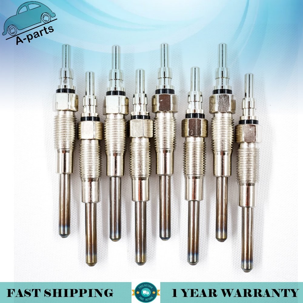 8 Pcs Diesel Glow Plugs For Ford F-250 F-350  E-250  E-350 7.3L F2TZ-12A342-A