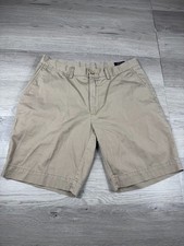 Polo Ralph Lauren Shorts Men's Size 34 Classic Fit Chino Khaki Tan 9-Inch