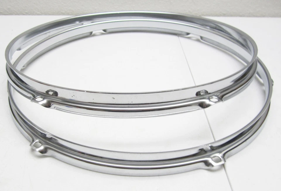 Set 2 SONOR 14" (Floor) TOM DRUM HOOPS/RIMS, 6-LUG (Force/2007/2005/Essential) - Image 3 of 3