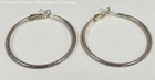 925 Sterling Silver Polished Hoop Earrings 5.5g — photo 1