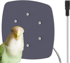 Bird Heater, Thermostatical Bird Warmer for Parakeets, IP67 Waterproof Bird Acce
