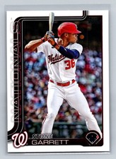 2025 Topps #601 Stone Garrett Washington Nationals