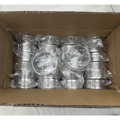 50 Pcs 1.98 Inch 304 Stainless Steel Tart Ring, Heat-Resistant Perforated Cak...