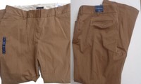 Lands' End Tummy Control Boot Leg Khakis Chinos Fit 32 Inseam Msrp $75 Lands' End Tummy Control Boot Leg Khakis Chinos Fit 32 Inseam Msrp $75