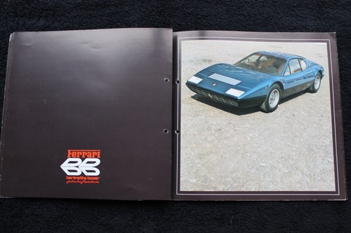 Original 1973 Ferrari BB Berlinetta Boxer pininfarina Deluxe Prospekt Brochure - Bild 5 von 10
