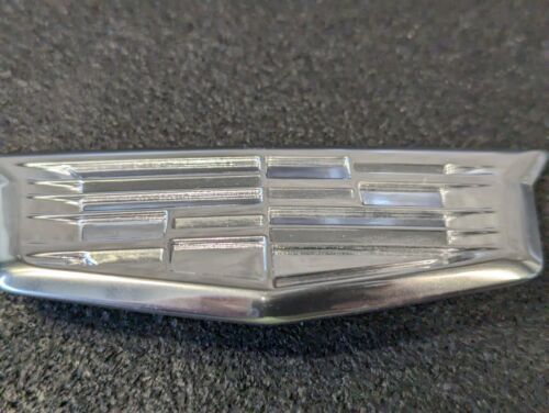 2 Pk Car Side Fender Emblem Sticker Rear Badge Silver - Cadillac ATS CTS DTS SR - Picture 4 of 11