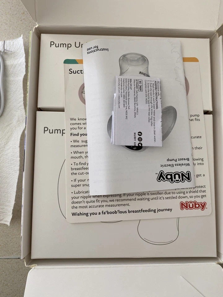 Nuby wireless electric breast pump - Image 4 of 4