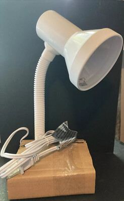 Normande Lighting Basic Task Lamp Flexible Gooseneck White