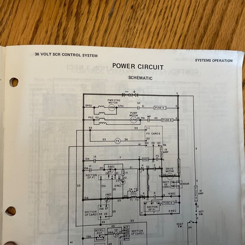 CAT Caterpillar 36V VOLT SCR CONTROL SYSTEM SOTA SERVICE REPAIR MANUAL, REG00856 - Picture 4 of 6
