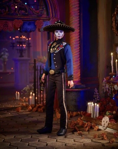 Dia De Los Muertos (Day of the Dead) 2022 Barbie & Ken Doll Set - MIB/NRFB - Picture 2 of 8