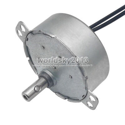 AC5V 6V 9V 12V 24V 110V 220V TYC Metal Gear Synchronous Reduction Gear Motor  #F