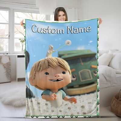 Personalized Hak And trash Truk Blanket Diney Lovers Quilt Dizneyland Fleece Car