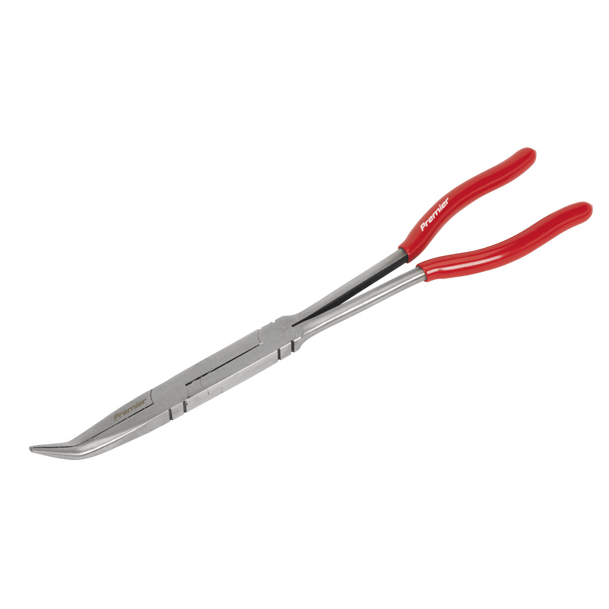 Sealey AK8592 Premier Needle Nose Pliers 45° Long Reach Double Joint Plier