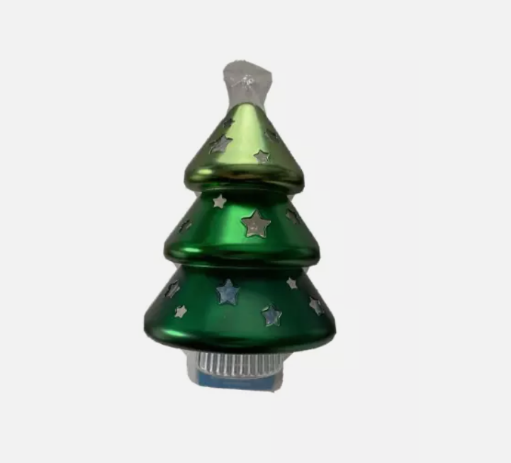 Bath and Body Works Wallflower Nightlight Plug Ombre Christmas Tree with Star-image