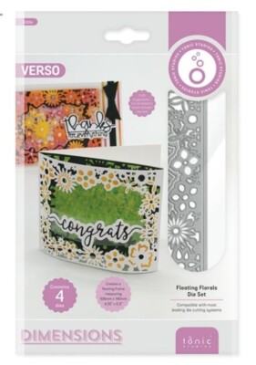 Tonic Studios Verso Dimensions FLOATING FLORALS Stanzenset X4