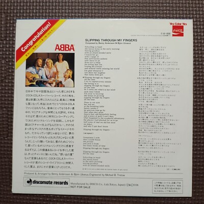 ABBA-SLIPPING THROUGH MY FINGERS PD-105 JAPAN ONLY PICTURE DISC 7