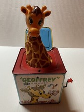 Vintage Toys R Us Geoffrey Jack In The Box - WORKS 