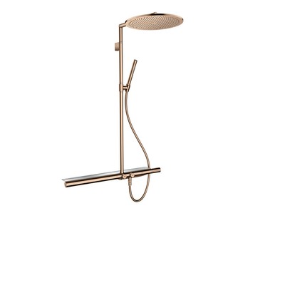 Hansgrohe Showerpipe 800 Axor 27984300 Polished Red Gold