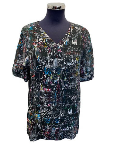 Alexander McQueen, ALEXANDER MCQUEEN DAMEN SHIRT SHIRT WOMAN VINTAGE JHB143