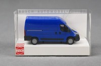 Busch 54603 H0,1:87 Fiat Ducato, Kastenwagen, Blau Formneuheit 2025!