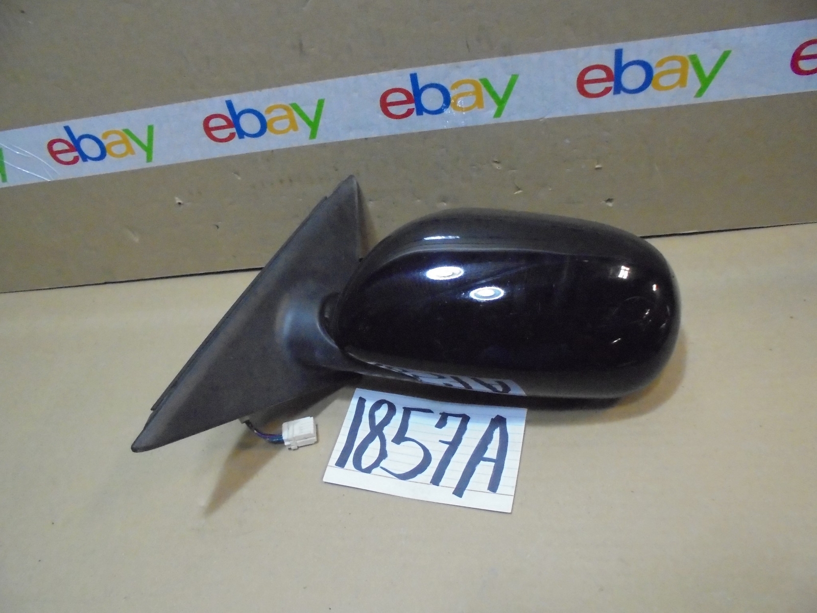 03 04 05 Infiniti G35 DRIVER side Mirror Used Power Black Heated #1857A