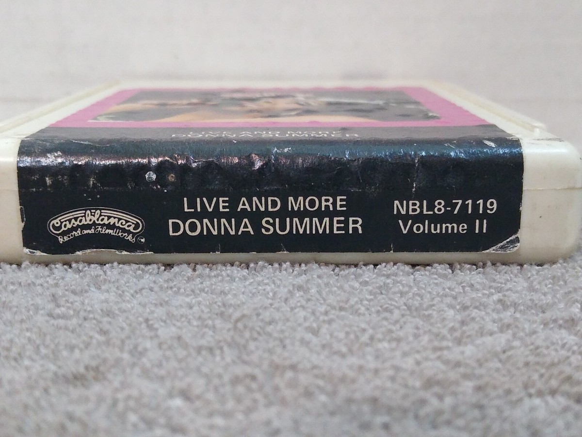 8 Track Tape - Donna Summer - Live & More Vol. II | eBay