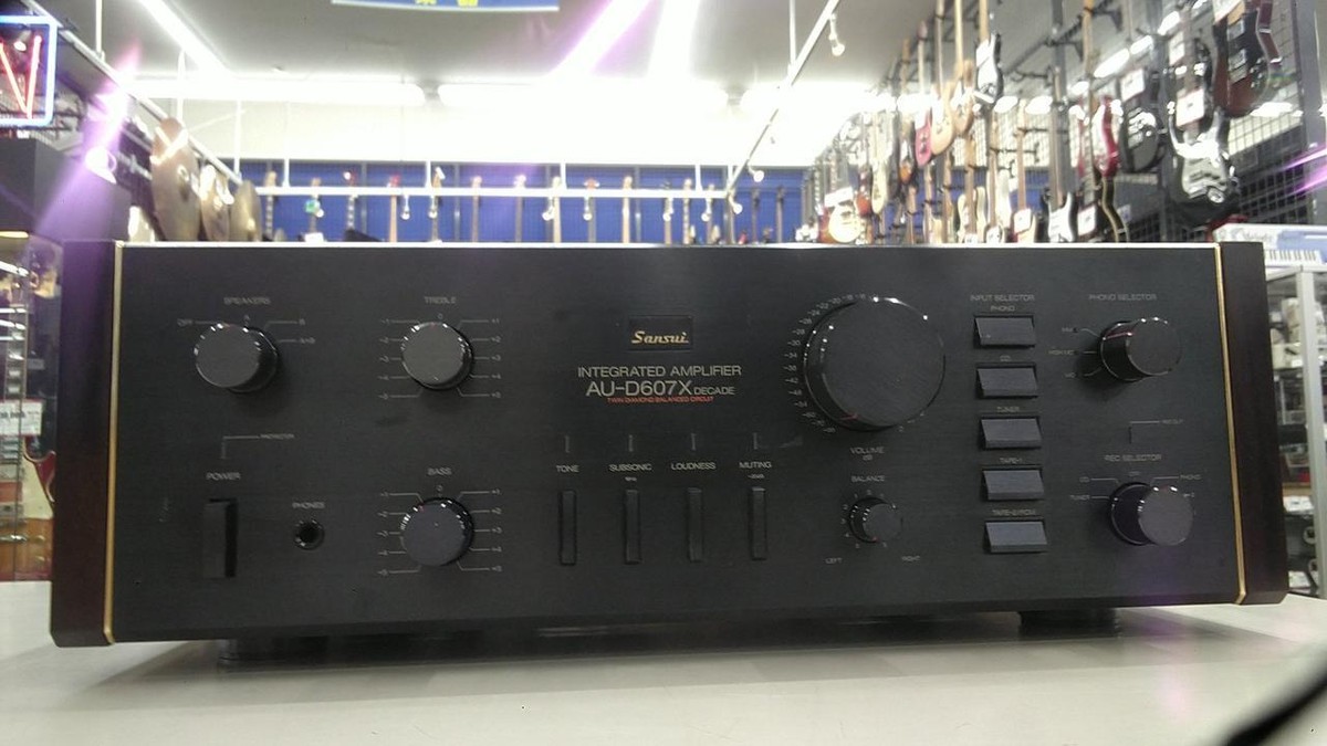 【即購入値引き大歓迎】SANSUI サンスイ AU-D607X DECADE Sansui AU-D607X DECADE Premain Amplifier Good Condition From