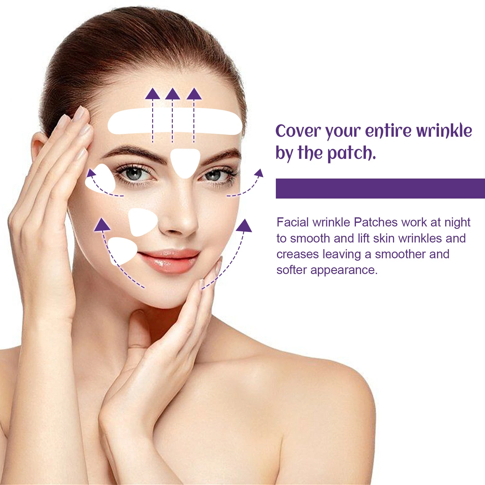 Buy Anti Aging Face Wrinkle Treatment Patches for Lines Around Eyes