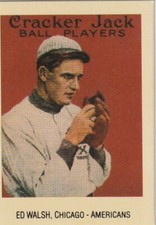1993 Ed Walsh Borden Cracker Jack #23 1915 Anniversary Mini - Chicago