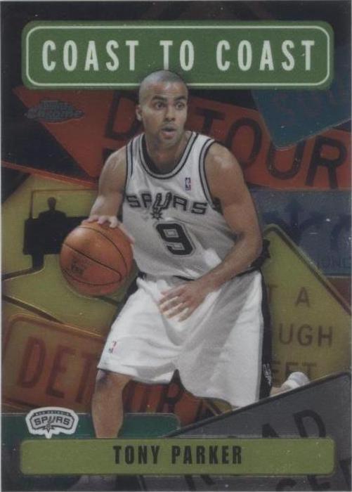 2002-03 Topps Chrome - Tony Parker #CC20 - 1 of 2