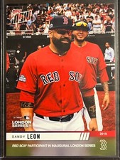 2019 Topps Now #LS-15 Sandy Leon Boston Red Sox