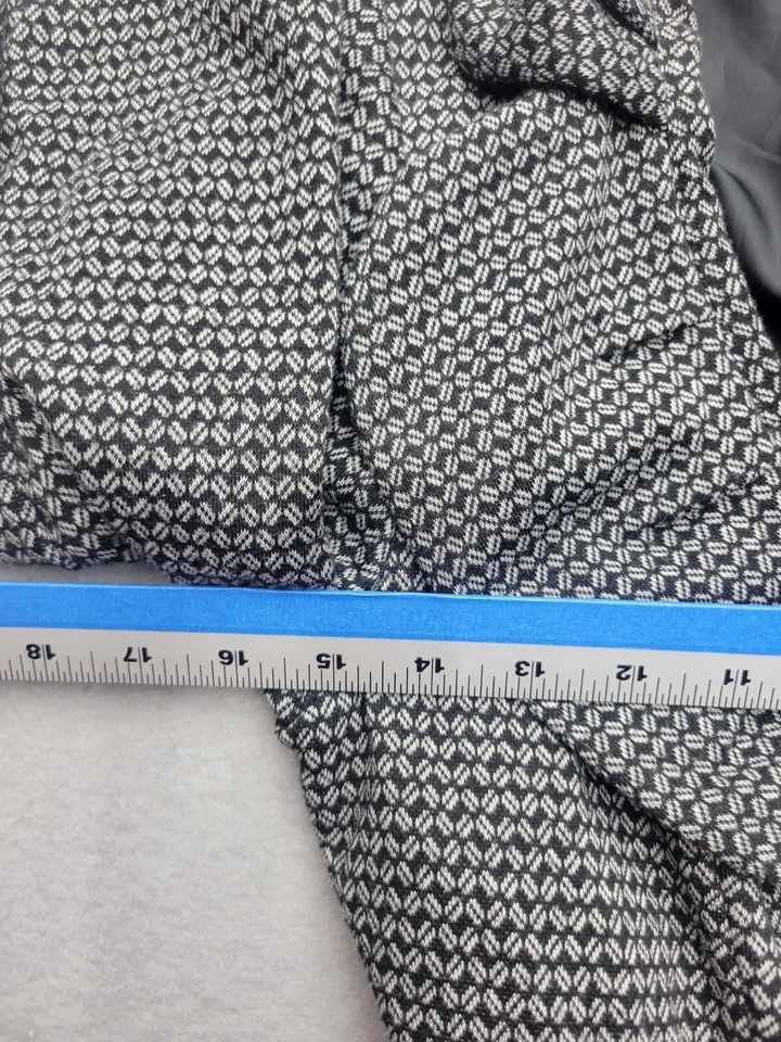 Chaqueta para mujer Elena Solano mediana negra/blanca solapa con volantes cinturón botón corto Foto 4 de 4