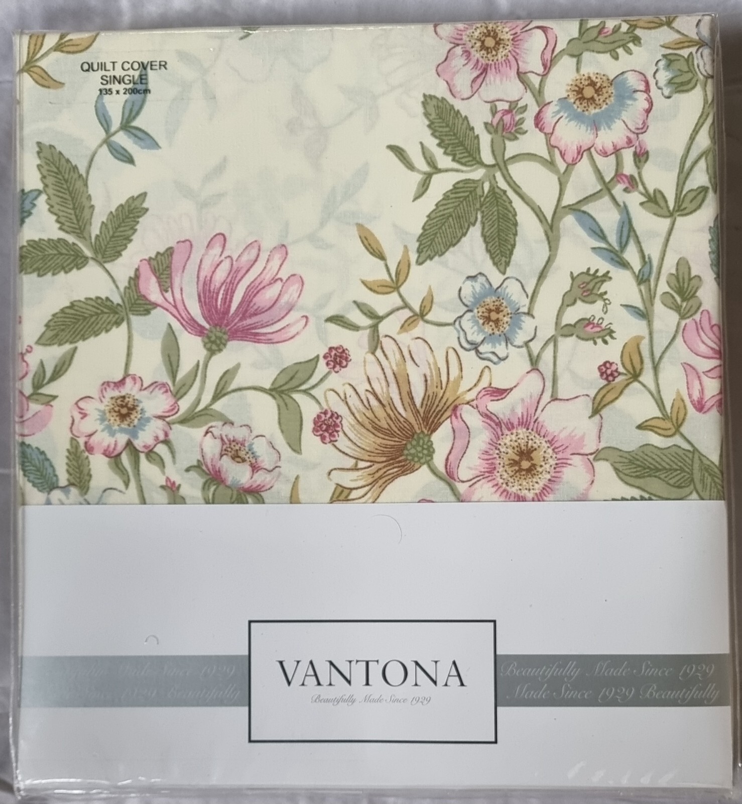 Vantona Cottage Garden Single Duvet Cover (Cover Only) eBay