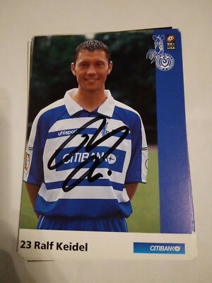 Signierte AK Ralf Keidel MSV Duisburg  NEU 