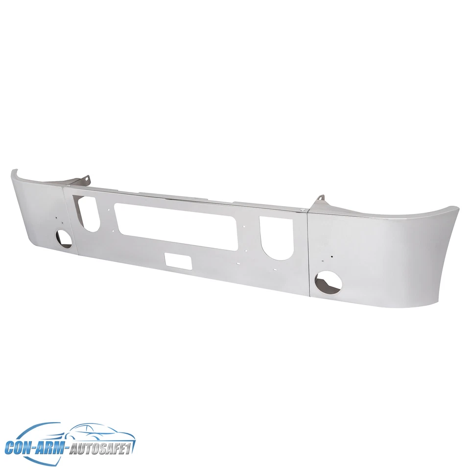 Chrome Front Bumper W/Fog Light Holes&Bumper Bracket For Mack CHU Pinnacle 2008+ Foto 3 de 4