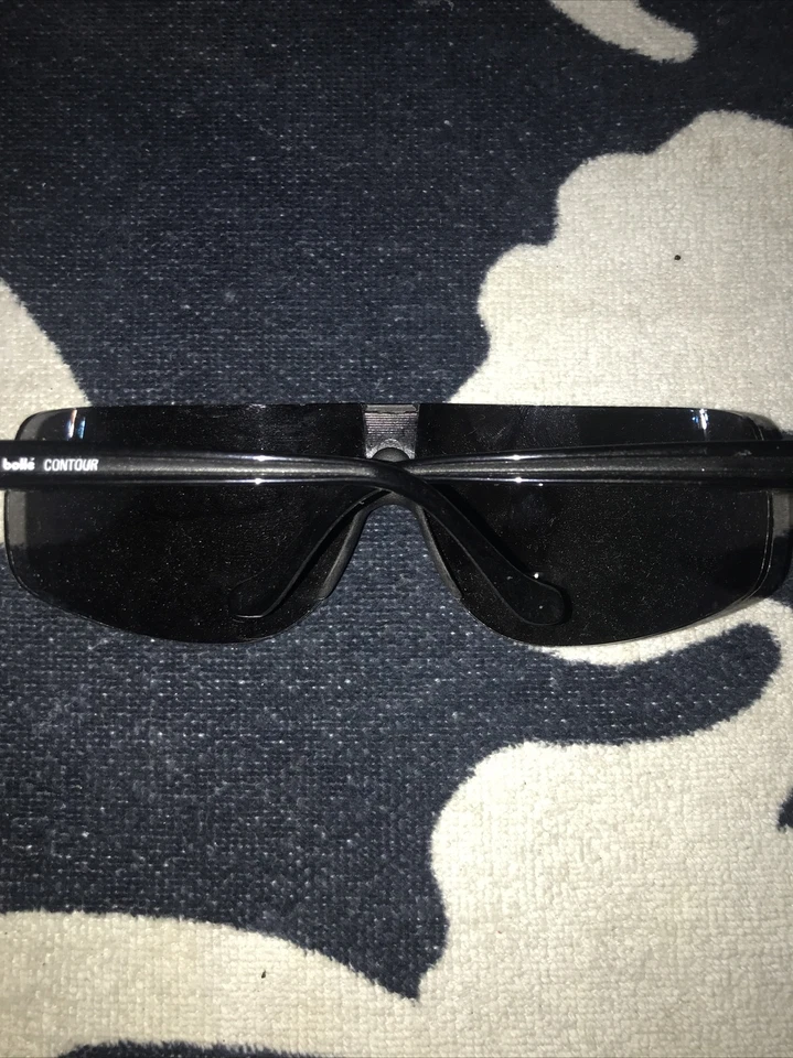 Gafas de sol Bolle Contour Spectra PC de colección años 80 hechas en Francia hoja escudo prisma Foto 4 de 4