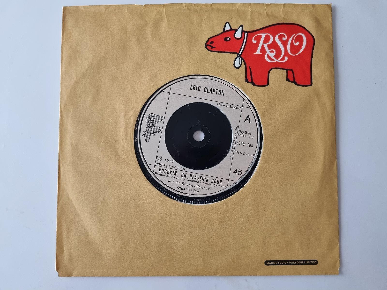 7"" Single Eric Clapton - Knockin' on heaven's door Vinyl UK