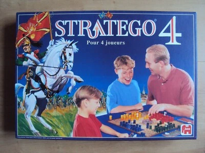 JEU DE SOCIETE "STRATEGO"...3 à 4 JOUEURS.....ETAT IMPECCABLE - Photo 1/4