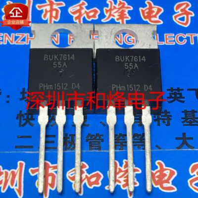 10PCS BUK7614-55A TO-220